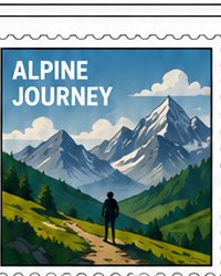 Alpine Journey stamp