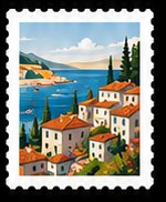 Porto stamp